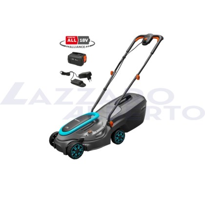 Rasaerba a batteria PowerMax 32/18V P4A con batteria e caricabatteria