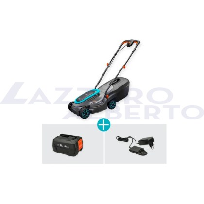 Rasaerba a batteria PowerMax 32/18V P4A con batteria e caricabatteria